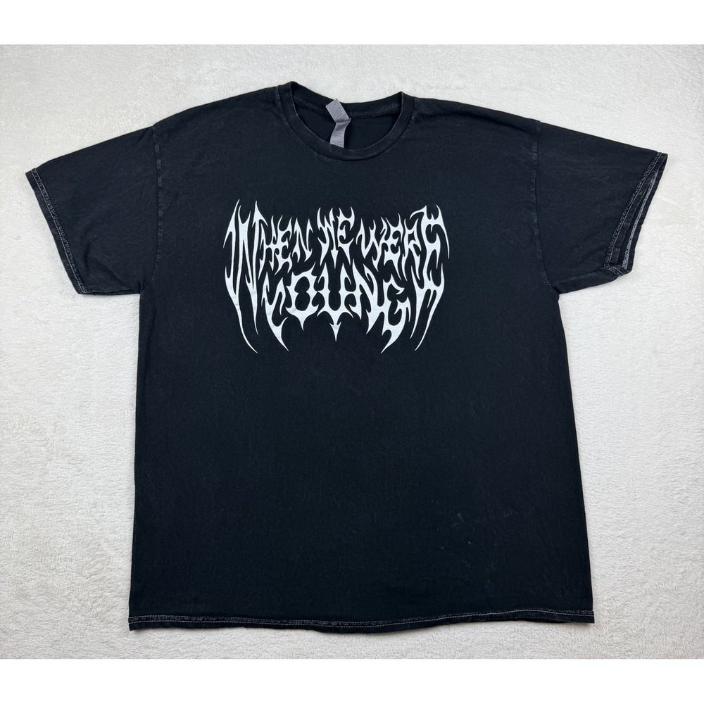 When We Were Young 2022 Tour XL Distressed/Acid Black Short Sleeve Shirt Concert